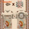 Special Edition 2025 Kansas City Chiefs × Native American Heritage Month Custom Football Jersey