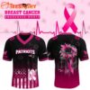 Special Edition 2025 New England Patriots x Breast Cancer Awareness Month Black Flag Custom Football Jersey 3 Special Edition 2025 New England Patriots x Breast Cancer Awareness Month Black Flag Custom Football Jersey