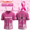 Special Edition 2025 New England Patriots x Breast Cancer Awareness Month Custom Football Jersey