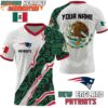Special Edition 2025 New England Patriots x Mexican Heritage Celebration Custom Football Jersey