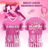 Special Edition 2025 Philadelphia Eagles x Breast Cancer Pink Out Month  Custom Football Jersey