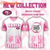 Special Edition 2025 San Francisco 49ers x Breast Cancer Awareness Game Night Custom Football Jersey