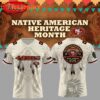 Special Edition 2025 San Francisco 49ers x Native American Custom Football Jersey