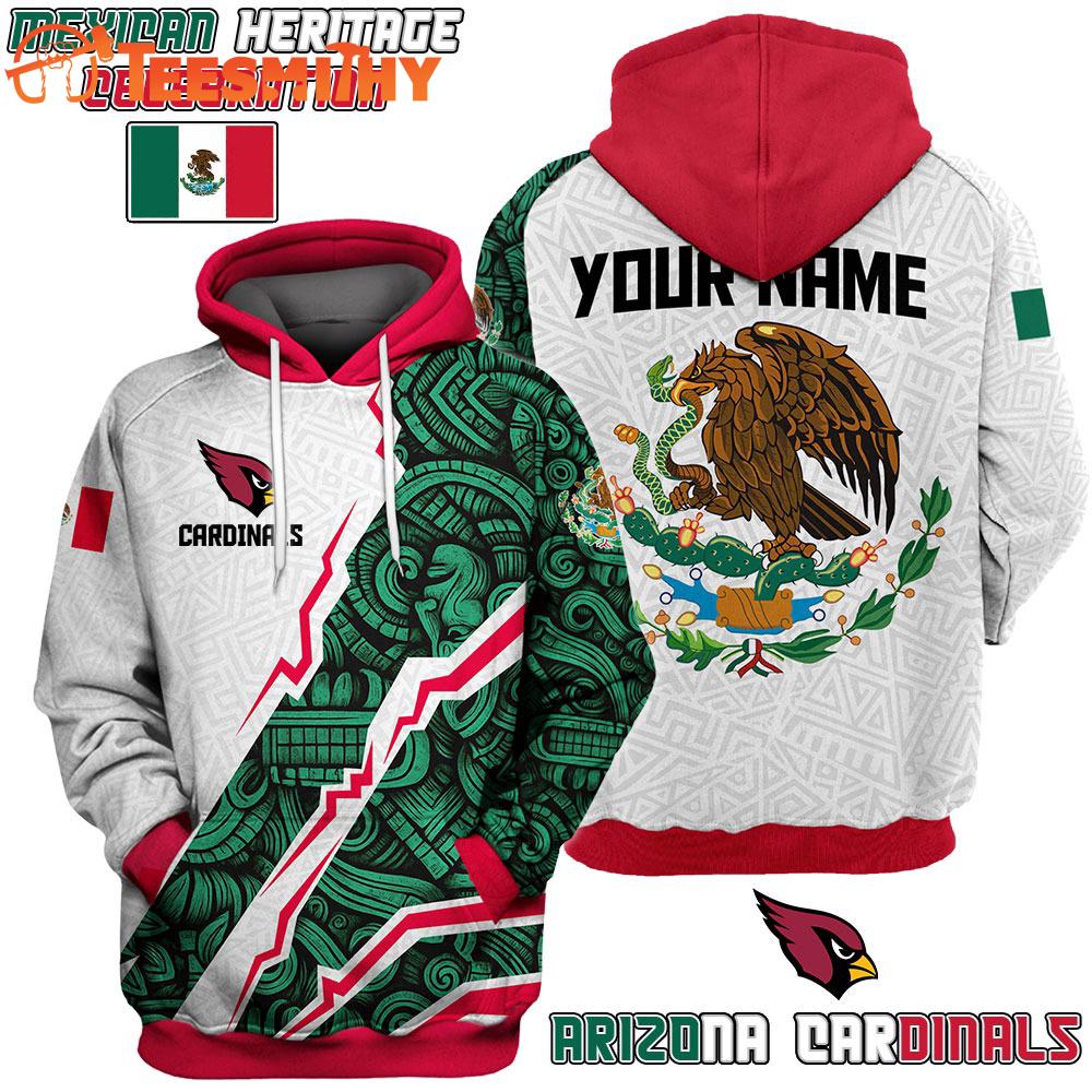 Special Edition Arizona Cardinals x Mexican Heritage Celebration Custom Hoodie Shirt