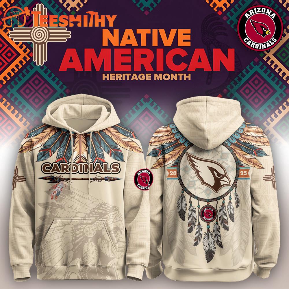Special Edition Arizona Cardinals x Native American Heritage Month Custom Hoodie Shirt