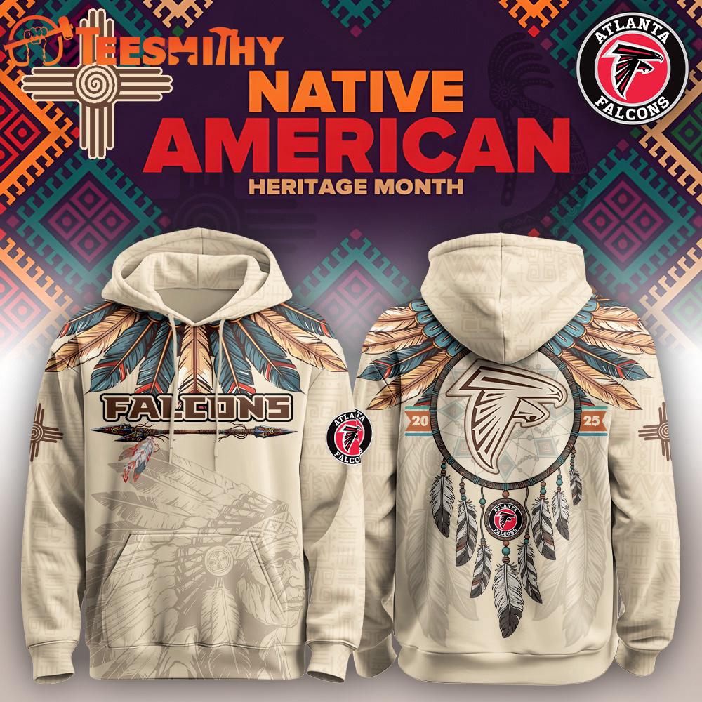 Special Edition Atlanta Falcons x Native American Heritage Month Hoodie Shirt