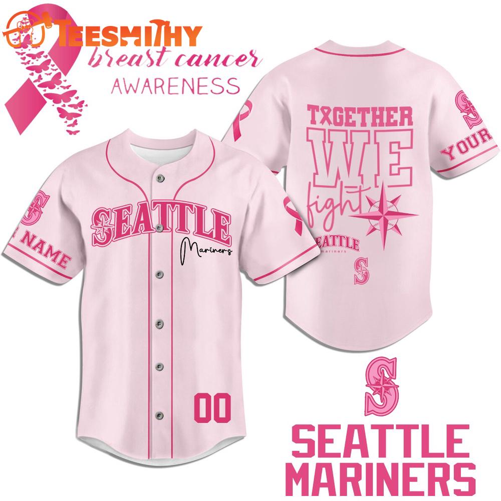 Special Edition Breast Cancer Awareness x Seattle Mariners Baseball Jersey