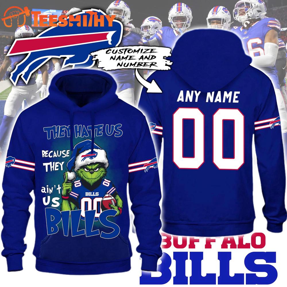 Special Edition Buffalo Bills x The Grinch Christmas Custom Hoodie Shirt