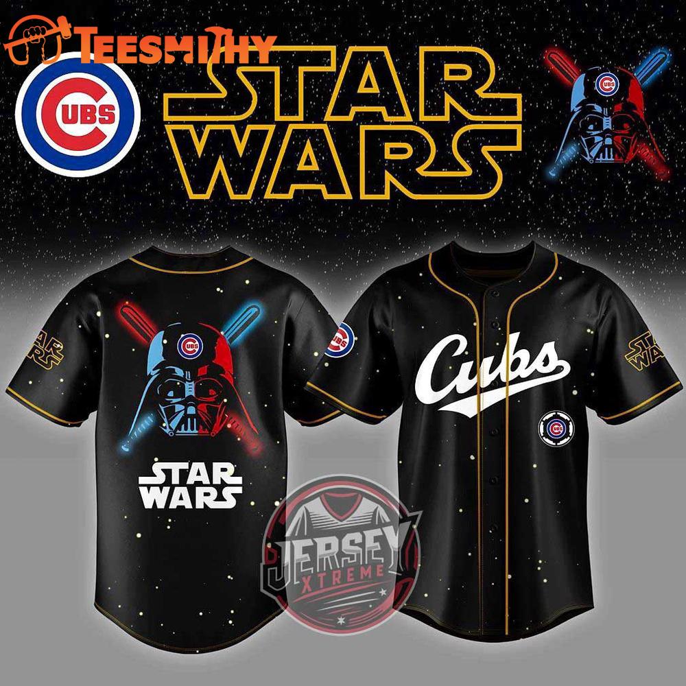 Special Edition Chicago Cubs x Star Wars Custom Baseball Jersey