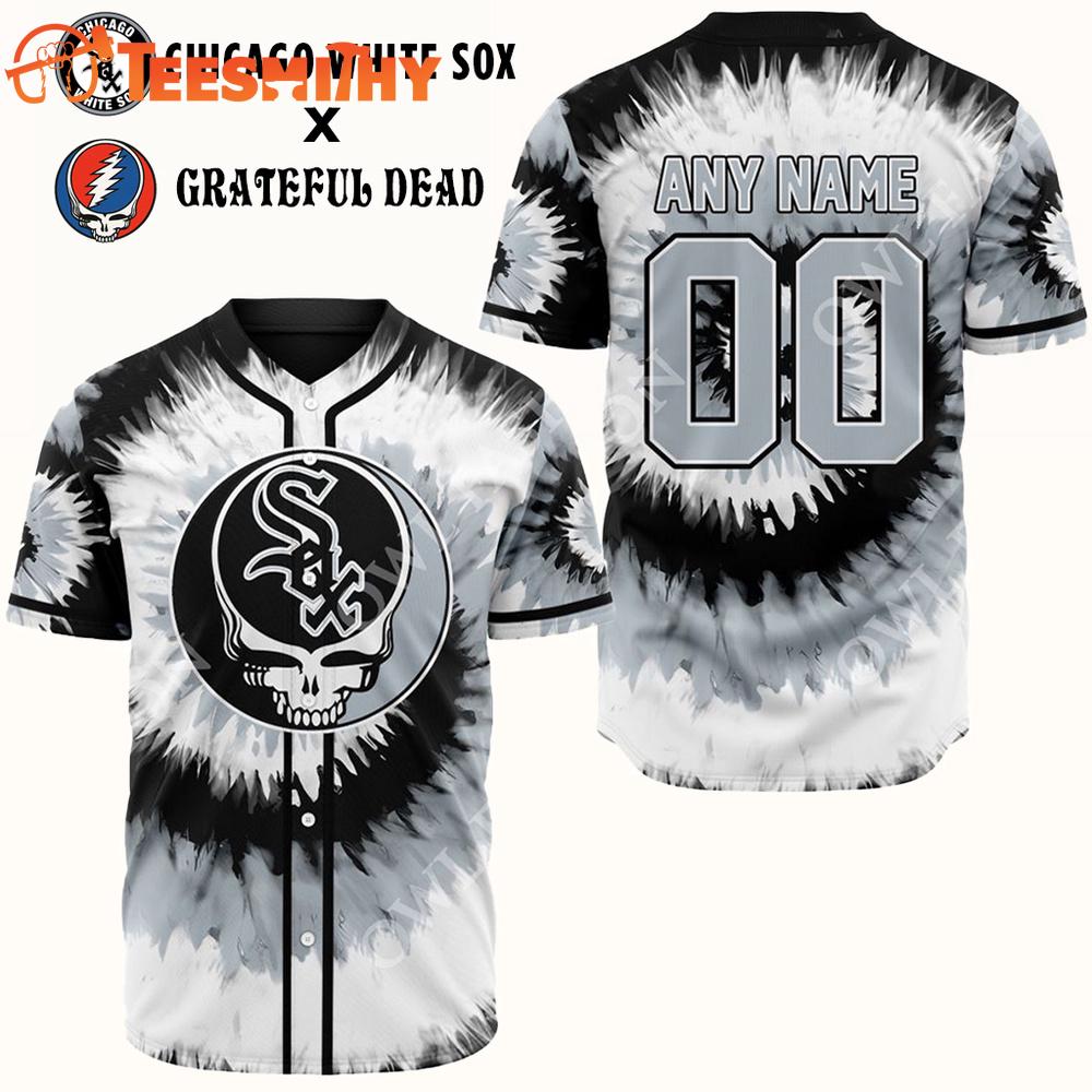 Special Edition Grateful Dead x Chicago White Sox Custom Baseball Jersey