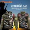 Special Edition Green Bay Packers x Happy Veterans Day Night Game Custom Hoodie Shirt 3 Special Edition Green Bay Packers x Happy Veterans Day Night Game Custom Hoodie Shirt