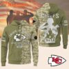 Special Edition Kansas City Chiefs x Salute to Service Personalized Hoodie Shirt