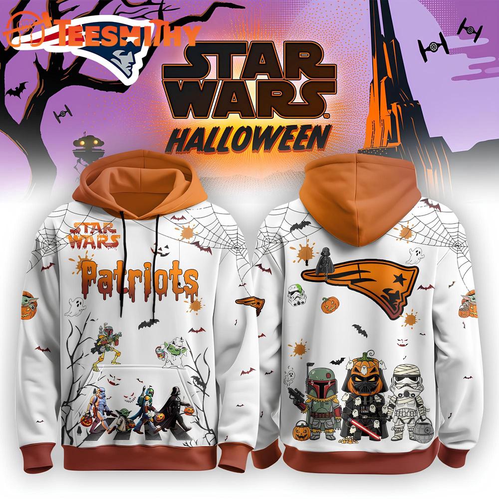 Special Edition New England Patriots x Star Wars Halloween Hoodie Shirt