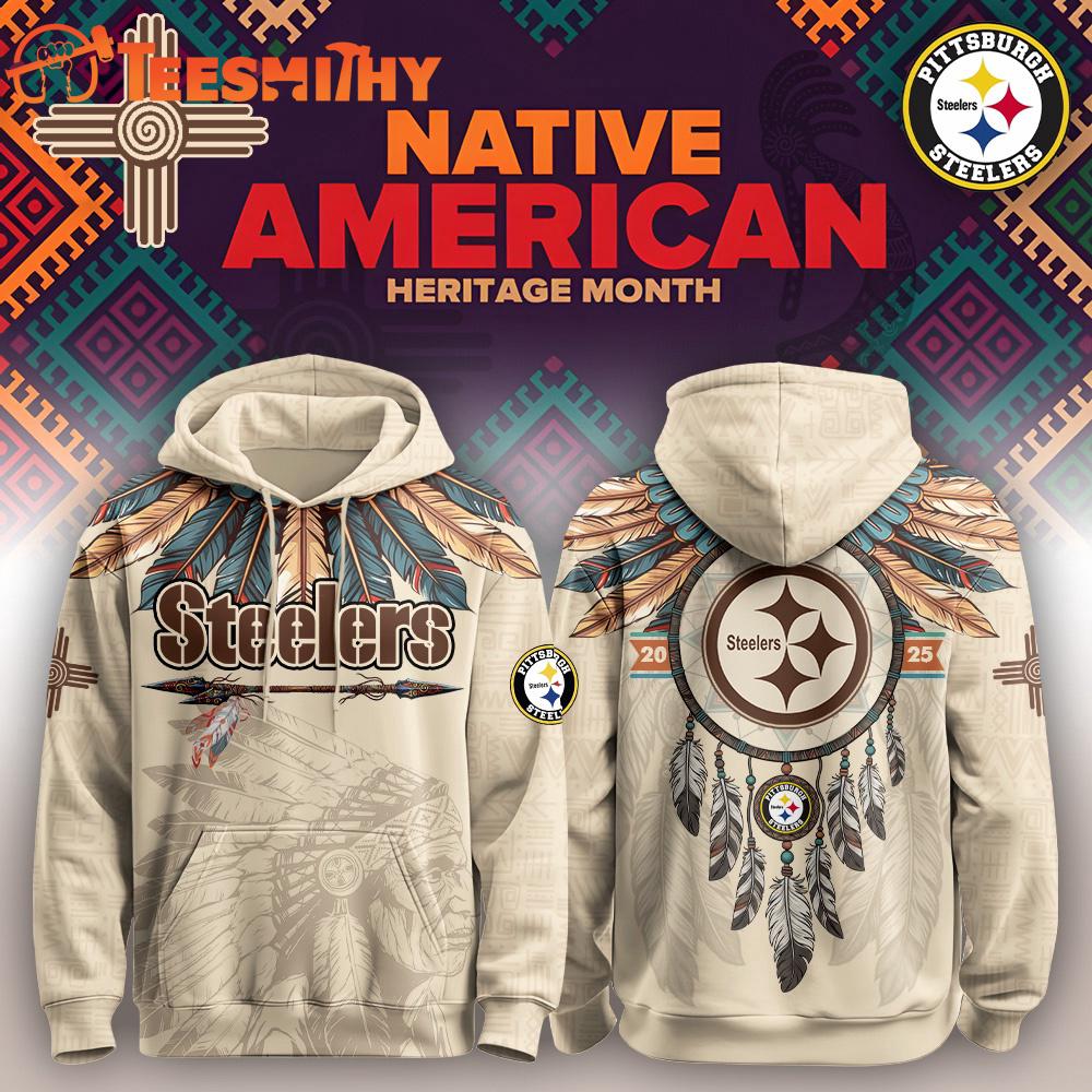 Special Edition Pittsburgh Steelers x Native American Heritage Custom Hoodie Shirt