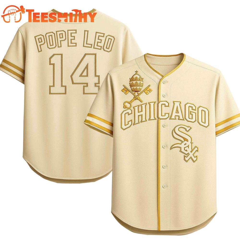 Special Edition Pope Leo x Chicago White Sox Custom Baseball Jersey