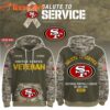 Special Edition San Francisco 49ers x Salute To Veterans Custom Hoodie Shirt