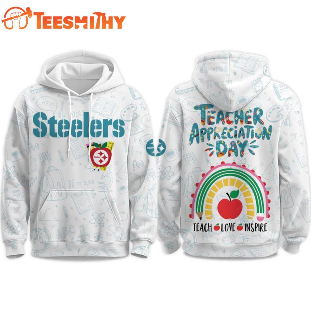 Special Edition Steelers Teacher Appreciation Day Hoodie Shirt