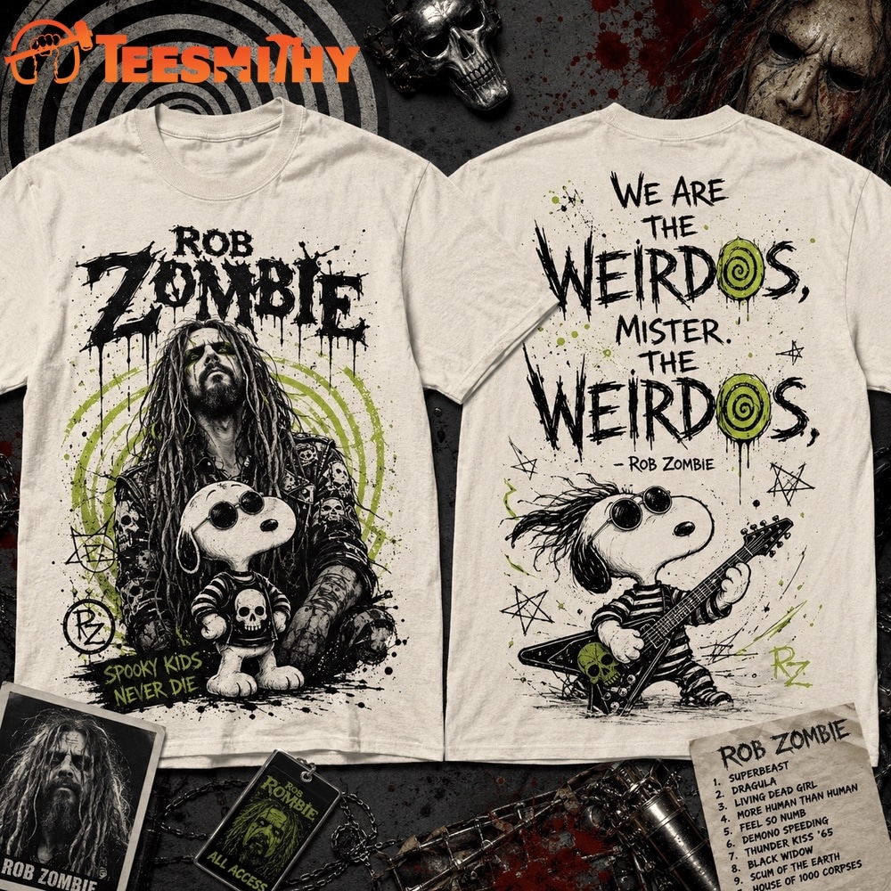 Spooky Kids Never Die Rob Zombie 3D Shirt
