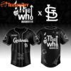 St. Louis Cardinals The Who The Song Is Over North American Farewell Tour Baseball Jersey