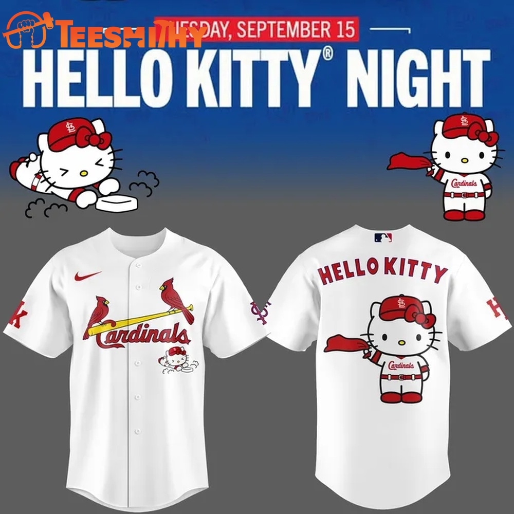 St. Louis Cardinals x Hello Kitty 2026 Limited Edition Baseball Jersey