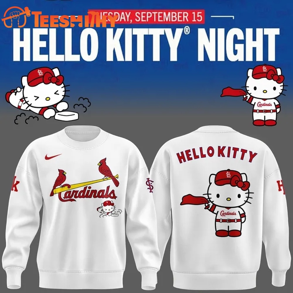 St. Louis Cardinals x Hello Kitty 2026 Limited Edition Sweatshirt