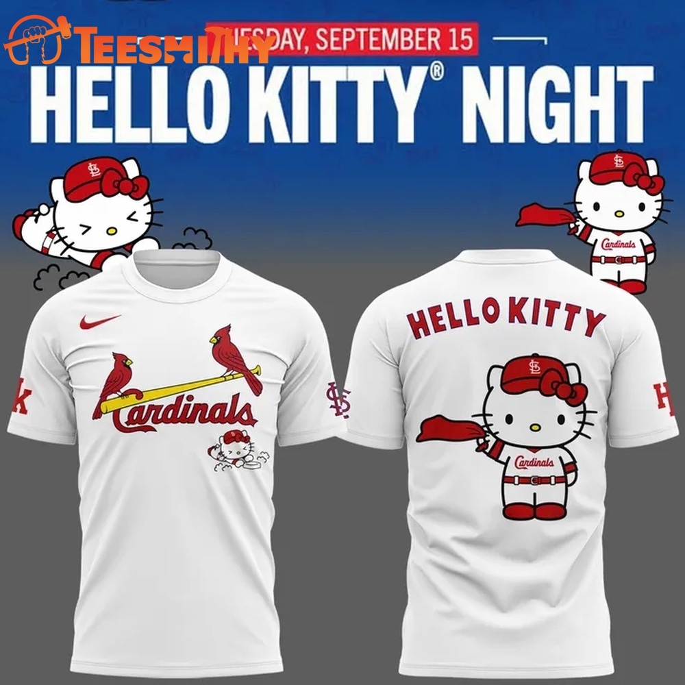 St. Louis Cardinals x Hello Kitty 2026 Limited Edition T Shirt