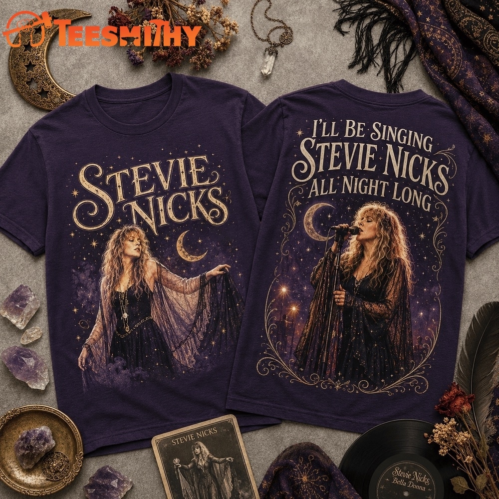 Stevie Nicks All Night Long 3D Graphic Shirt