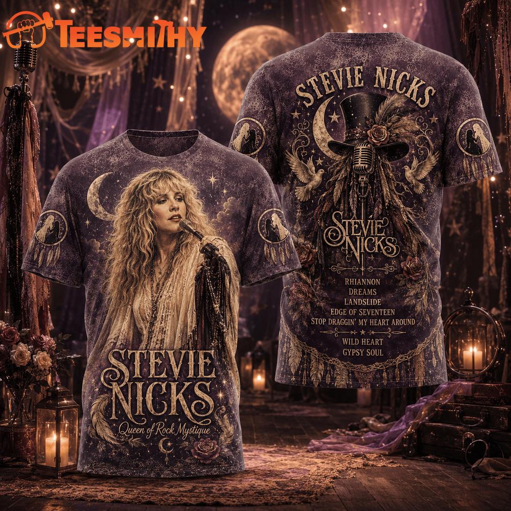 Stevie Nicks Timeless Music Icon 3D Shirt