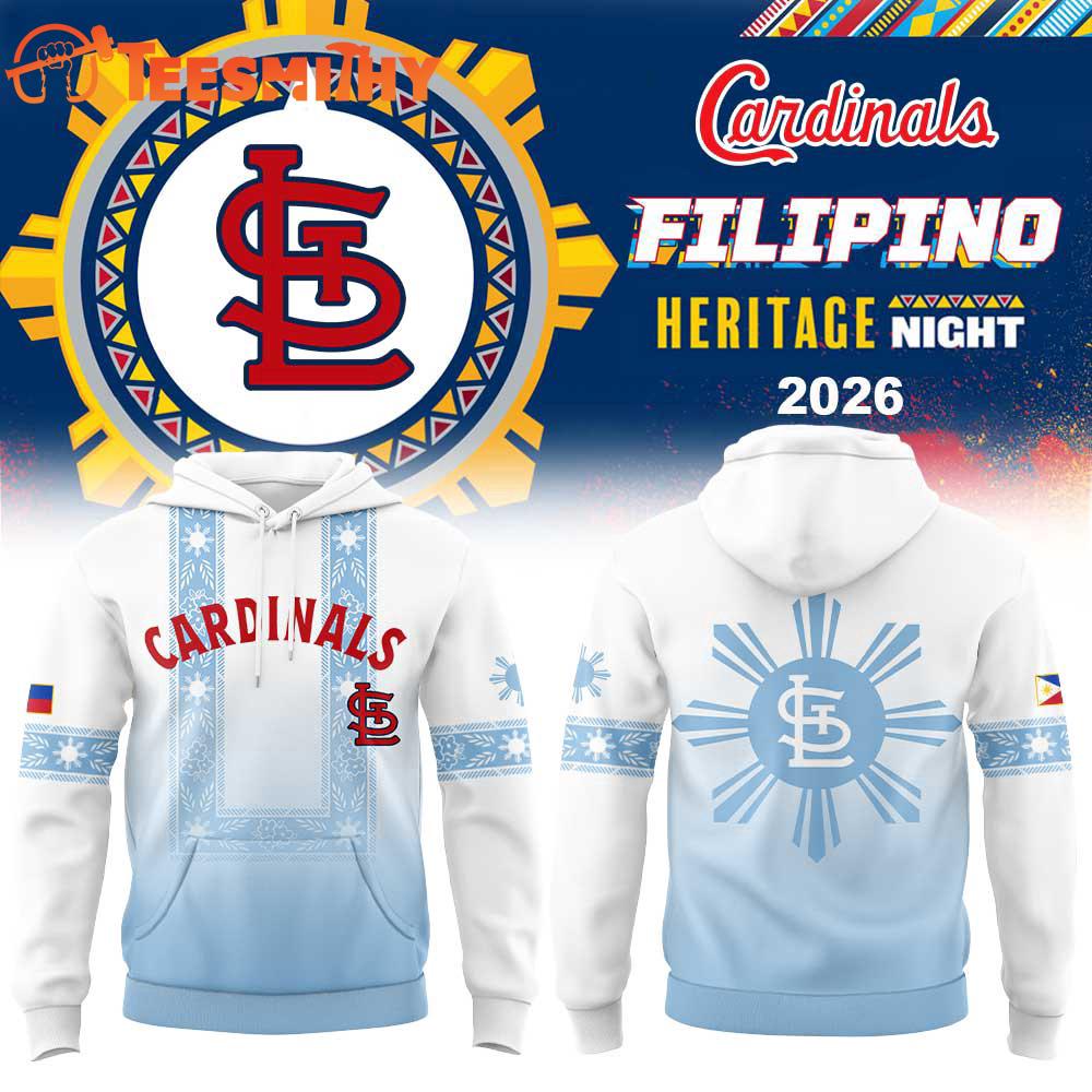 St.Louis Cardinals Filipino Heritage Night 2026 Hoodie