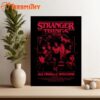 Stranger Things x Kyle Lambert Season 5 Art Poster Canvas