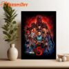 Stranger Things x Kyle Lambert Season 5 Art Poster Canvas
