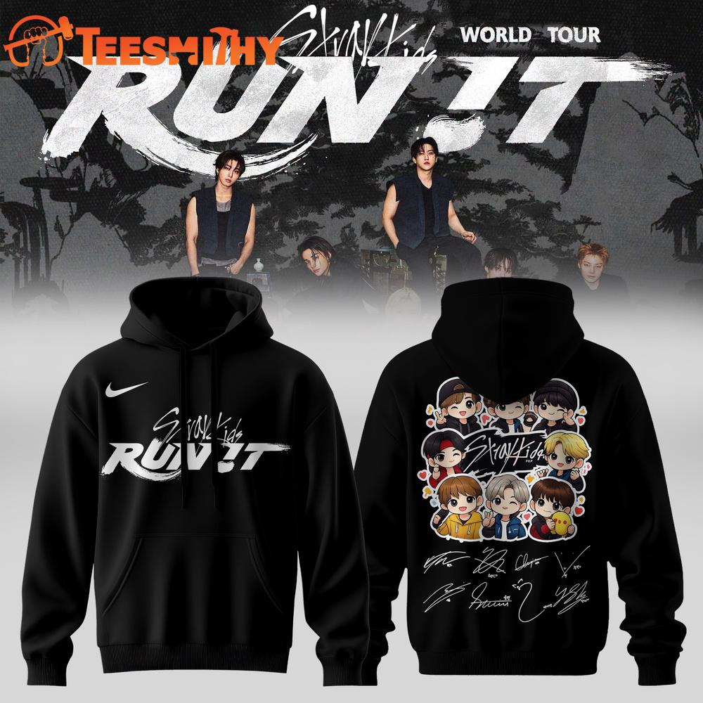 Stray Kids World Tour RUN IT World Tour 2026 Hoodie