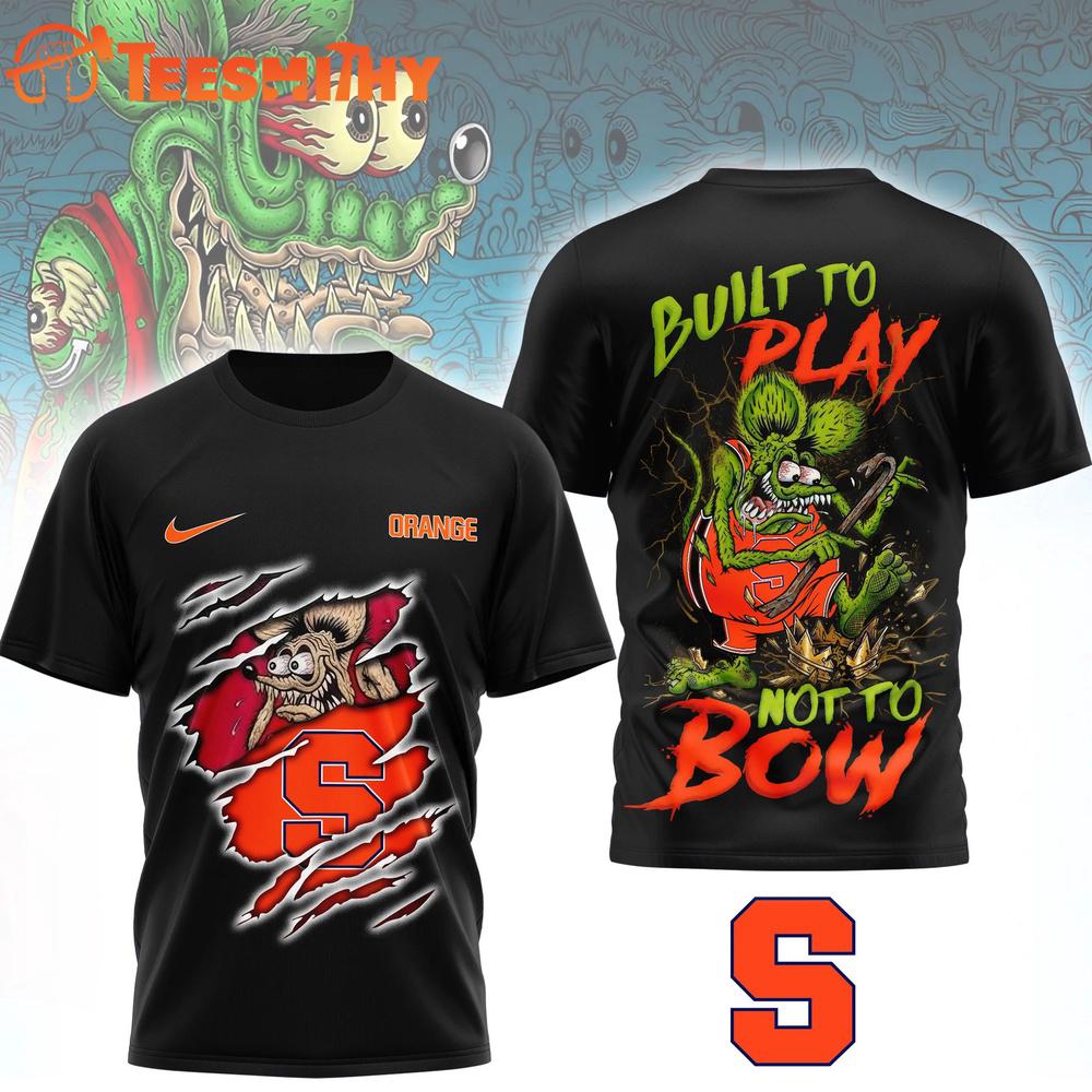 Syracuse Orange NCAA Varsity Savage Limited Edition 3D T Shirt