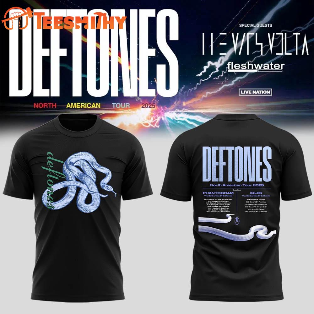 System Of A Down Deflones North American Tour 2025 Limited Edition Shirt
