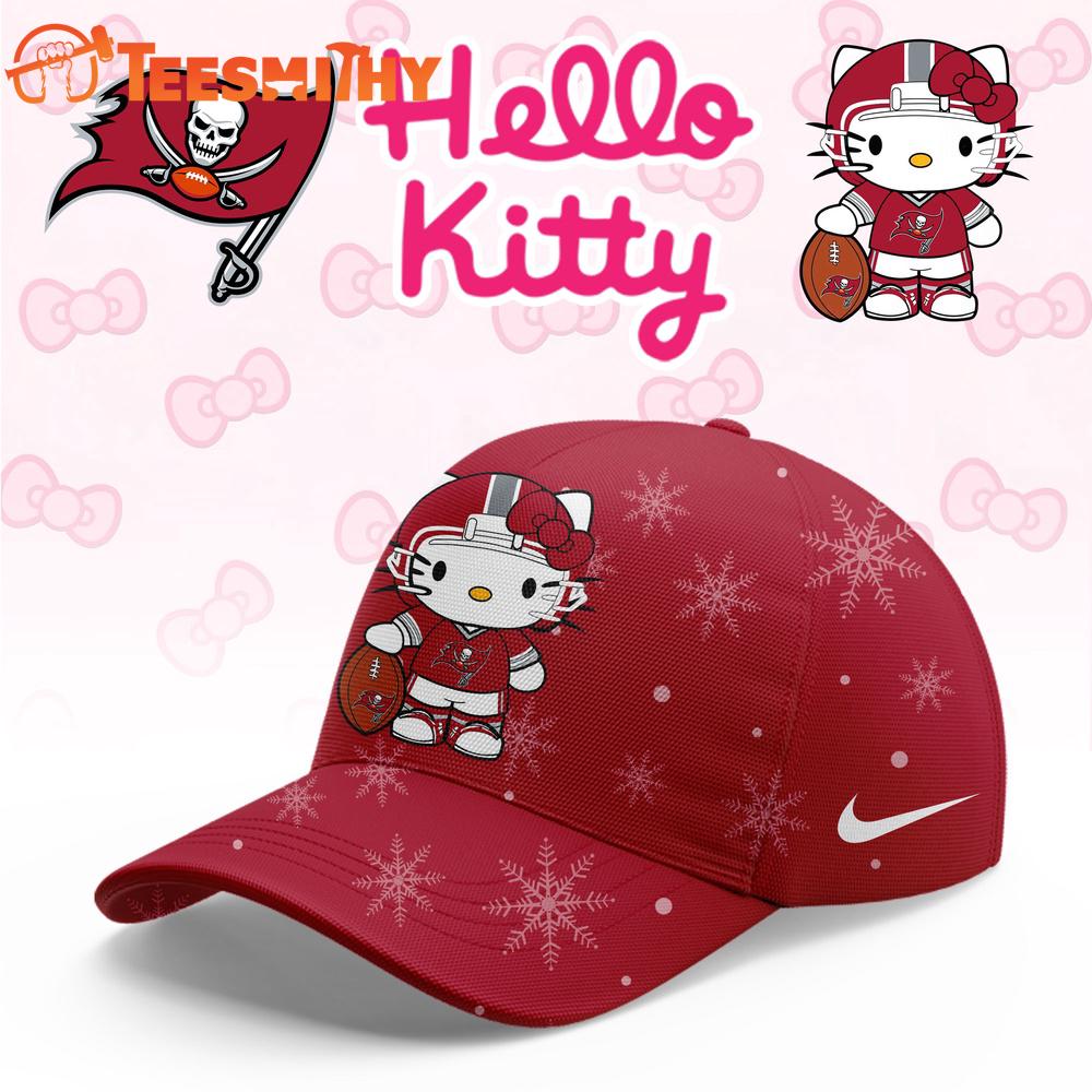 Tampa Bay Buccaneers 2025 Football Christmas Hello Kitty Limited Cap