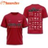 Tampa Bay Buccaneers 2025 Football Schedule Unisex 3D Shirt