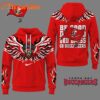 Tampa Bay Buccaneers 2025 NFL Fire Wings All Over Print Hoodie Shirt