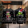 Tampa Bay Buccaneers 2025 NFL Grinch Football Personalized Ugly Christmas Sweater