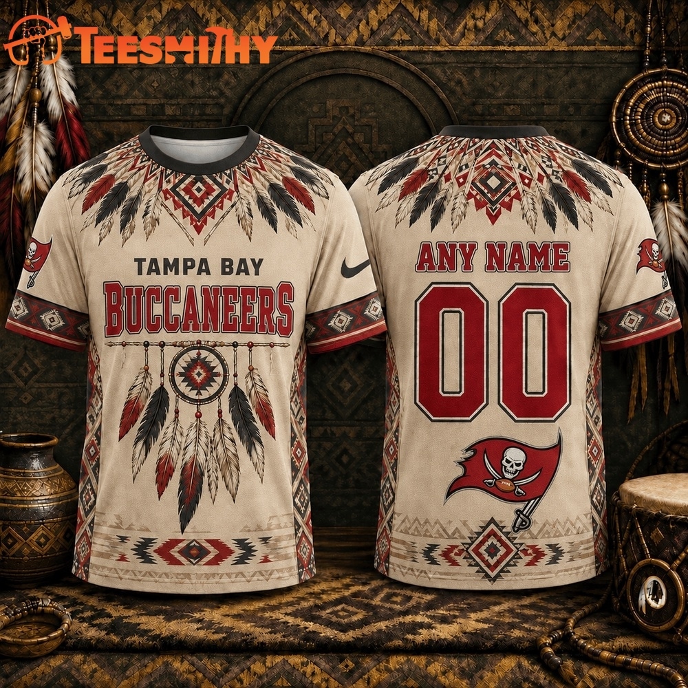 Tampa Bay Buccaneers 2026 NFL Native American Heritage 3D Shirt