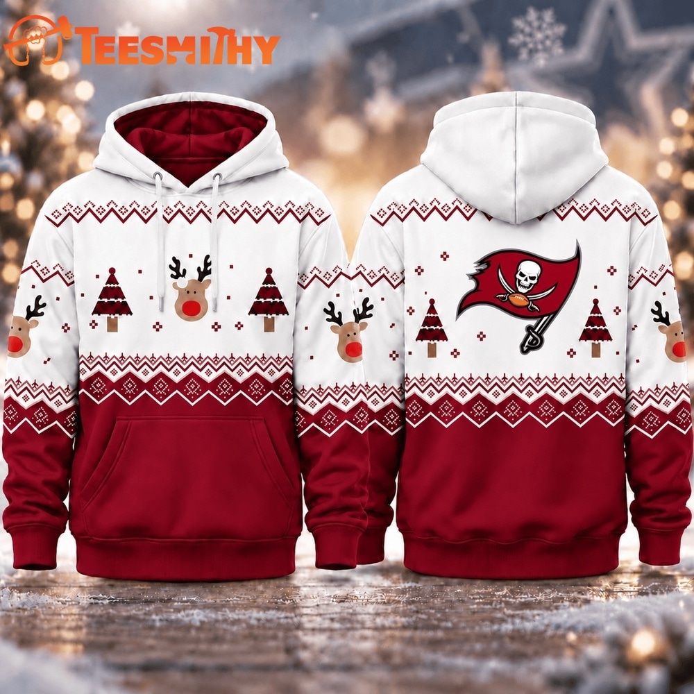 Tampa Bay Buccaneers NFL Christmas Game Day Hoodie Shirt