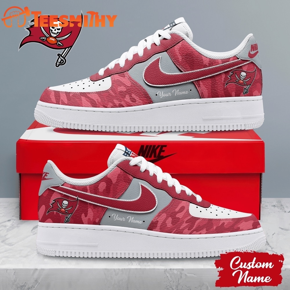 Tampa Bay Buccaneers NFL End Zone Energy Air Force 1 Sneaker Shoes
