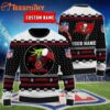 Tampa Bay Buccaneers NFL Grinch Hands Personalized Ugly Christmas Sweater