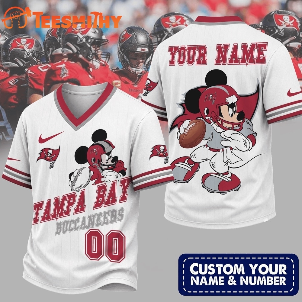 Tampa Bay Buccaneers NFL Mickey Quarterback Football Jersey