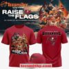 Tampa Bay Buccaneers Raise The Flags 50 Years Limited Edition 3D Shirt 2 Tampa Bay Buccaneers Raise The Flags 50 Years Limited Edition 3D Shirt