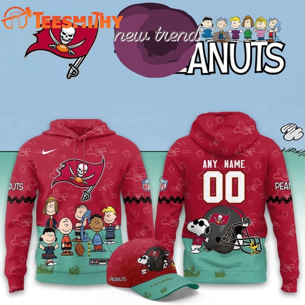 Tampa Bay Buccaneers x Peanuts 2026 Special New Hoodie