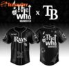 Tampa Bay Rays The Who The Song Is Over North American Farewell Tour Baseball Jersey