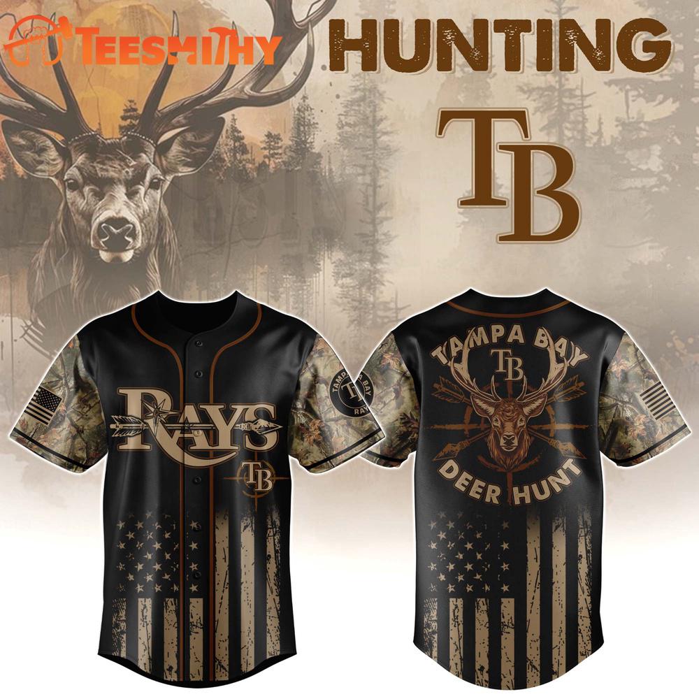 Tampa Bay Rays x Deer Hunting Jersey Limited Edition Custom Baseball Jersey
