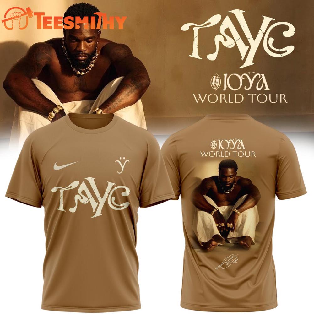 Tayc JOYA TOUR Limited Edition Signature 2026 Limited Edition T Shirt