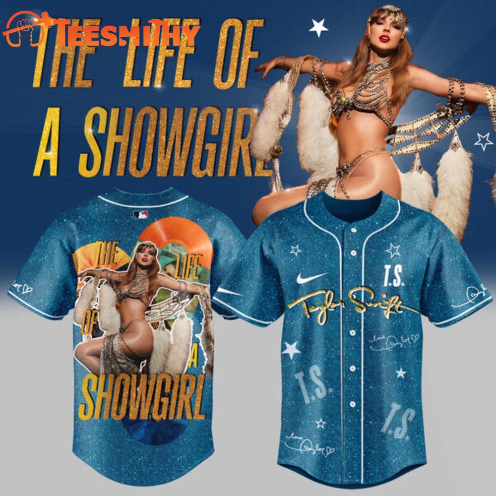 Taylor Swift The Life Of A Showgirl Signature 2025 New Baseball Jersey
