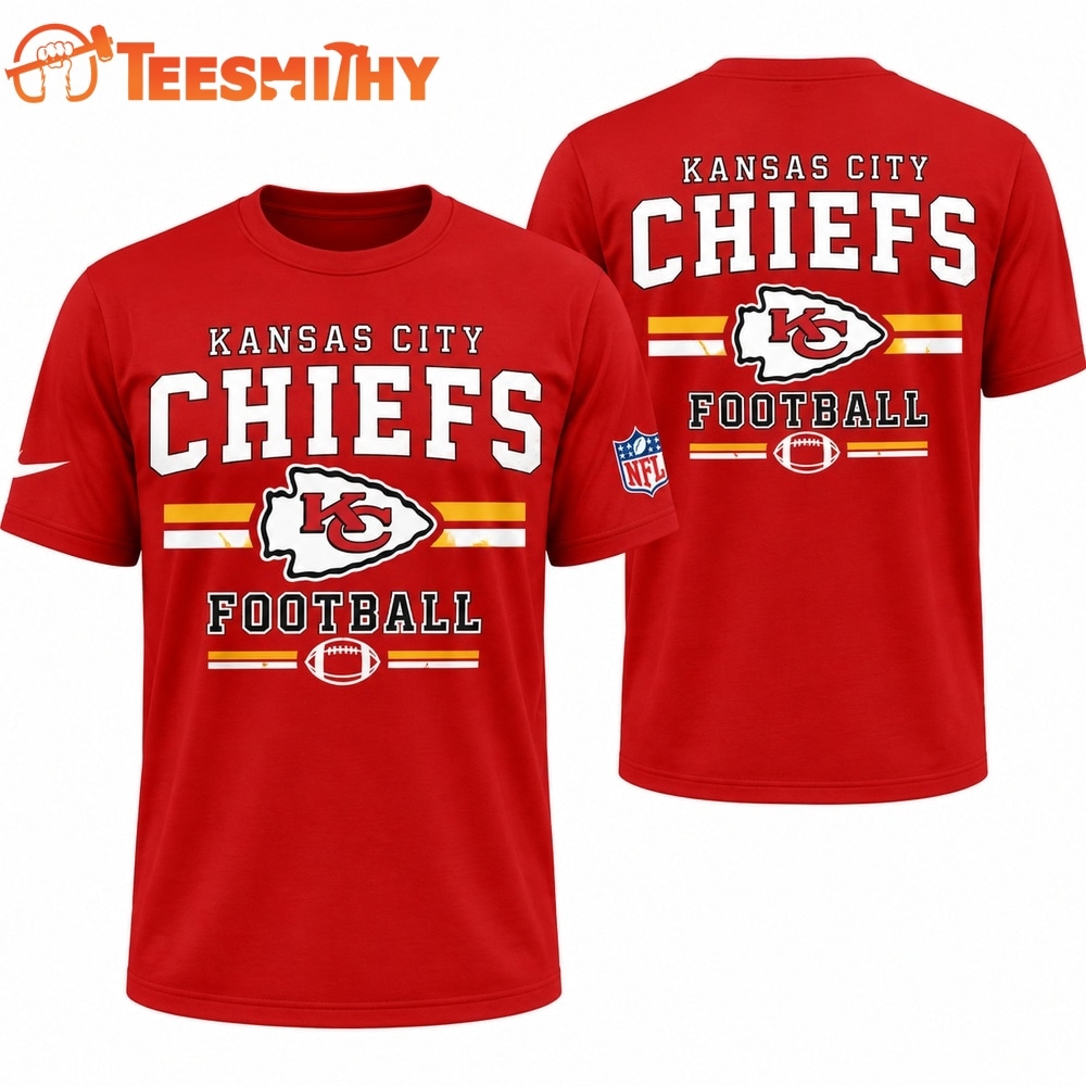 Taylor Swift x Kansas City Chiefs Football 2026 Limited Edition Red T Shirt